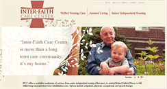 Desktop Screenshot of inter-faithcare.org